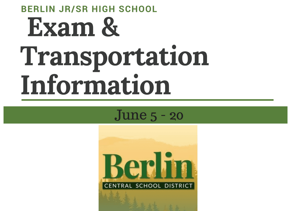 Exam & Transportation Information
