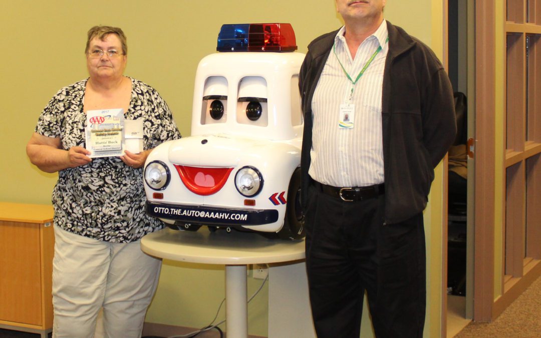 Bus Driver Receives Award from AAA Hudson Valley