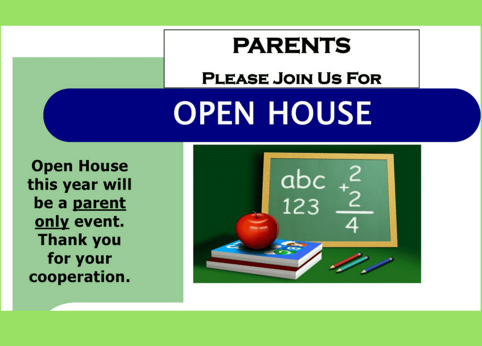 BES Open House – September 21
