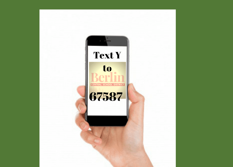Receive Text Messages Regarding School Closings and Delays