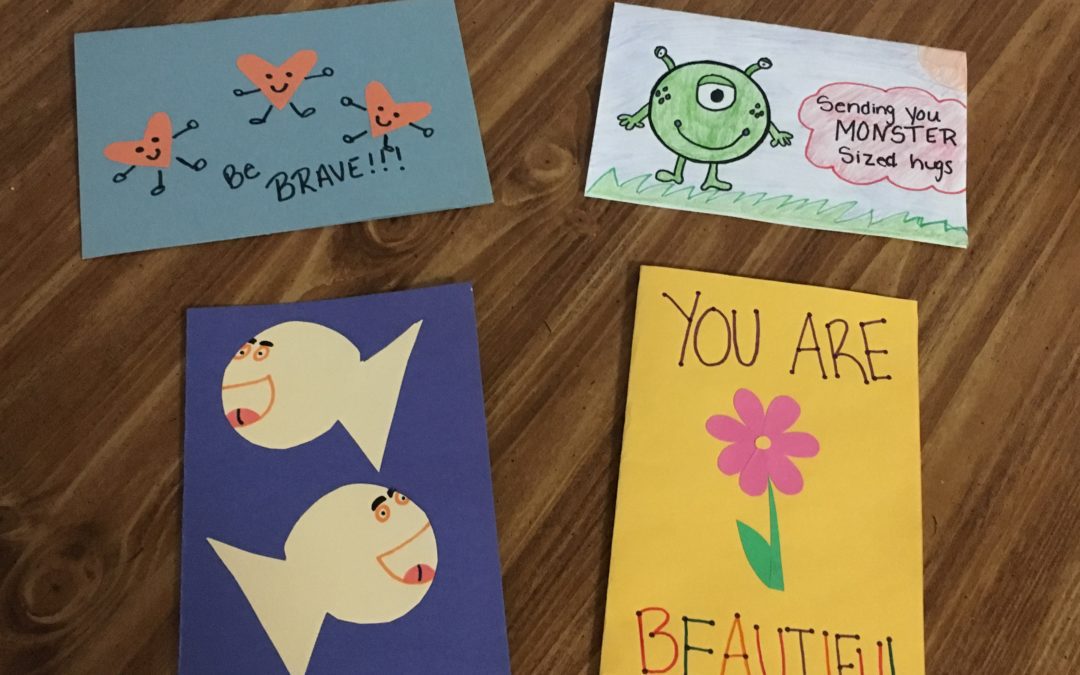 Students Create Cards for Hospitalized Children