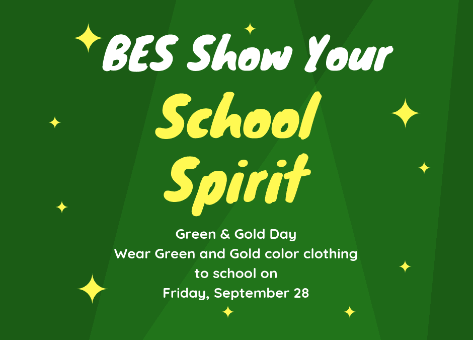 BES Green & Gold Day