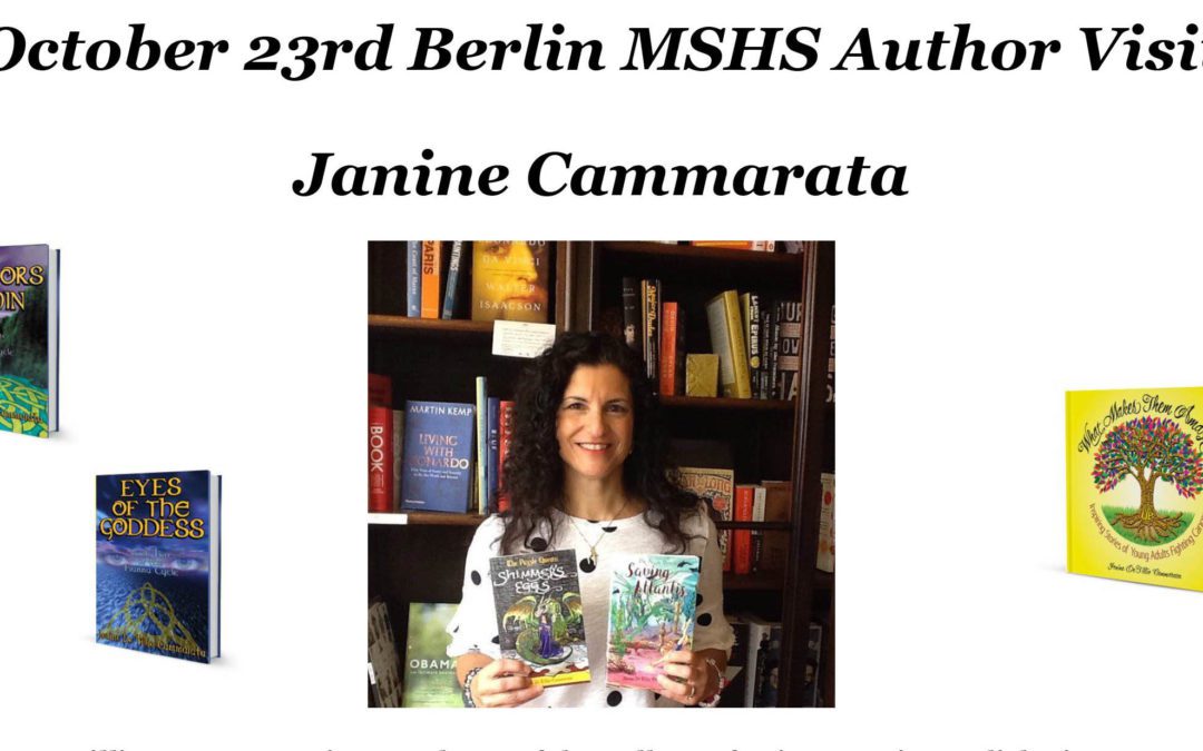 Author Janine Cammarata to visit Berlin MSHS