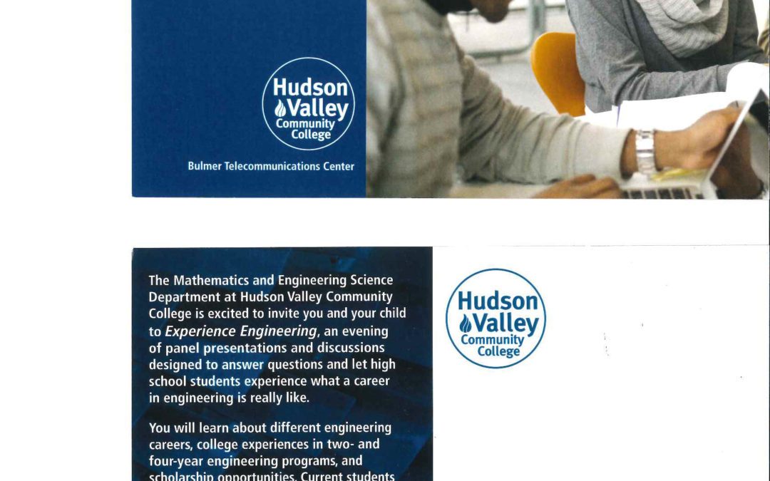 HVCC Experience Engineering Day – Wed. Nov. 7th