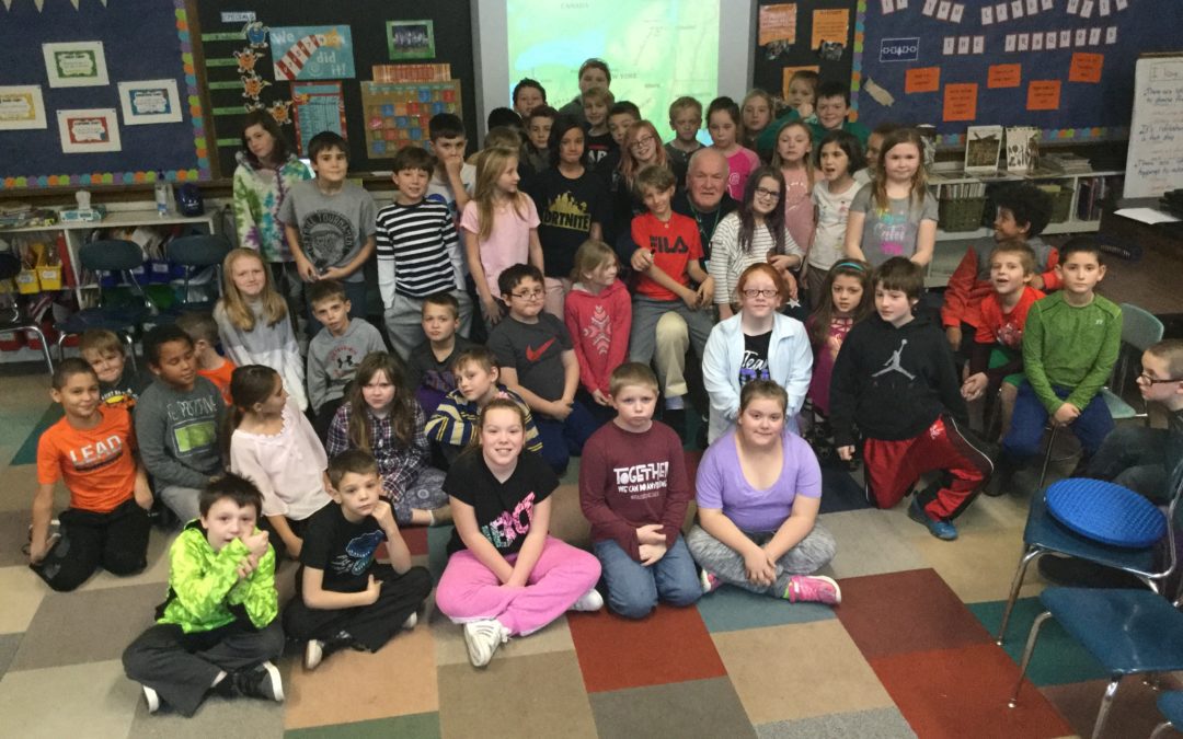 Students learn about Erie Canal