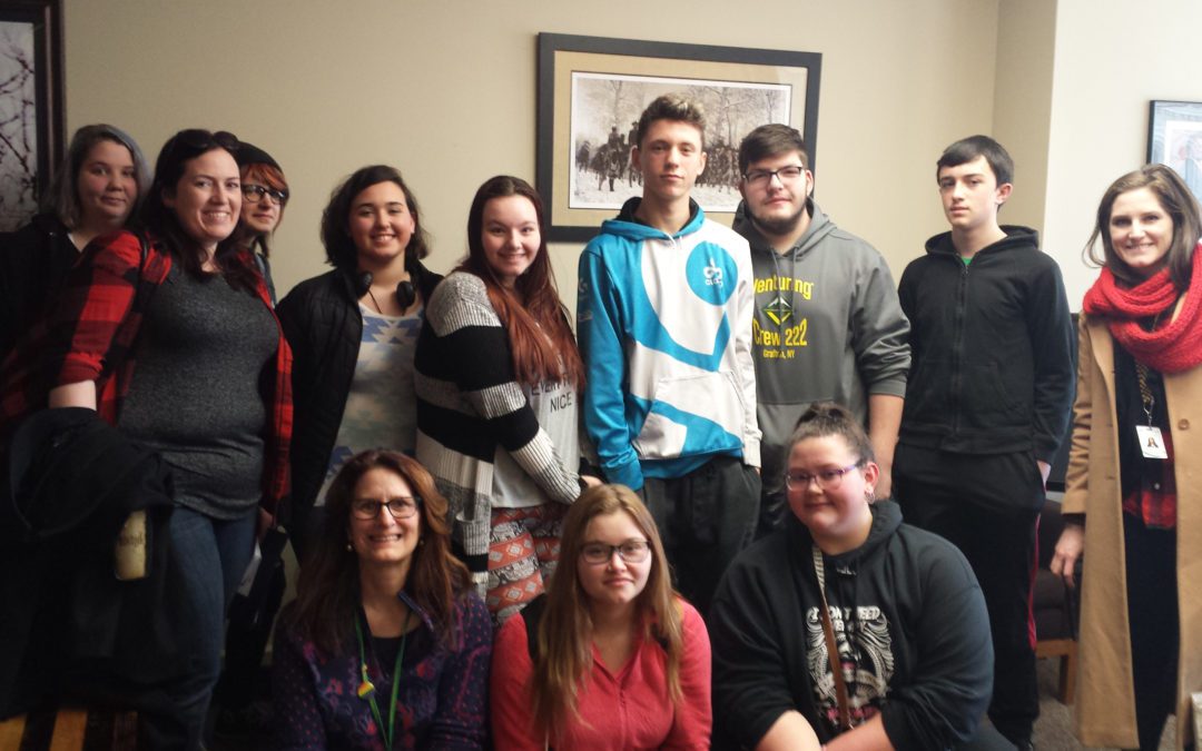 Berlin Students Visit State Capitol for Mental Health Matters Day