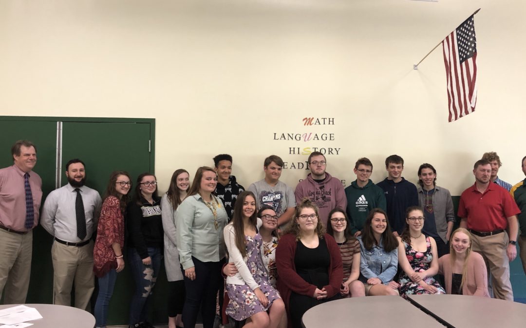 Nine new members inducted into NYSSHS