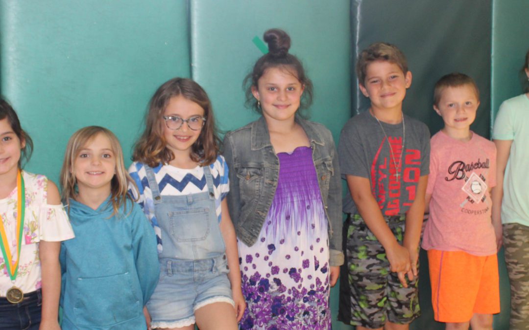 BES Students Show Appreciation at June Assembly