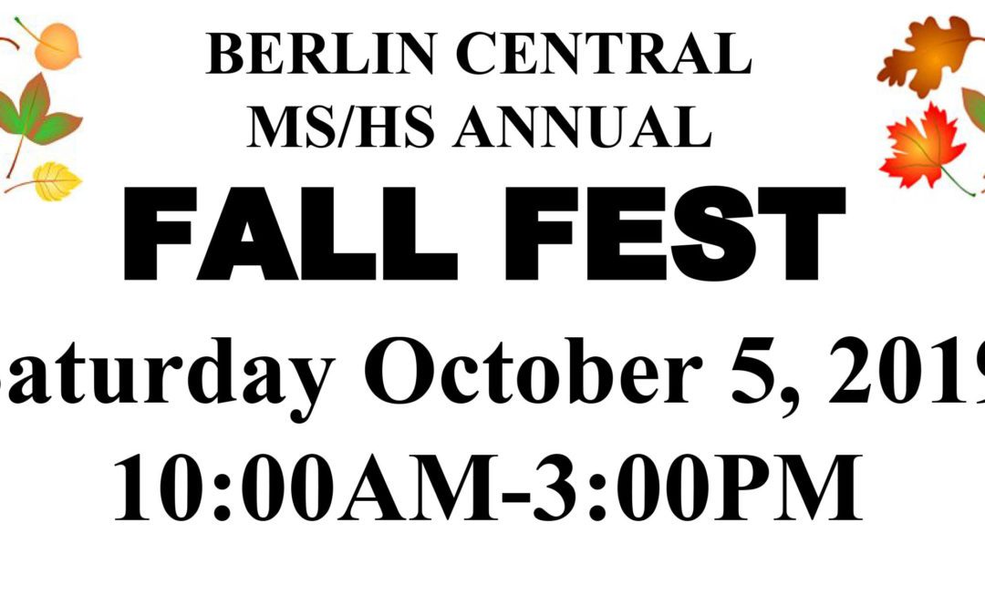 BCSD MS/HS Annual Fall Fest