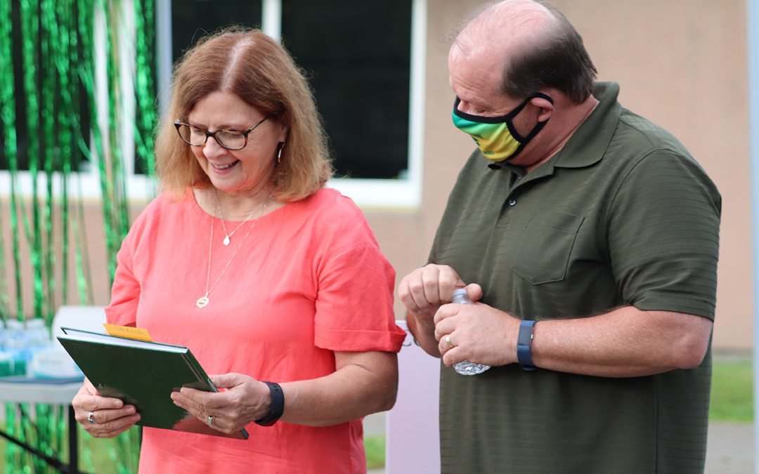 Retirement Ceremony Features Surprises for Dr. Allain