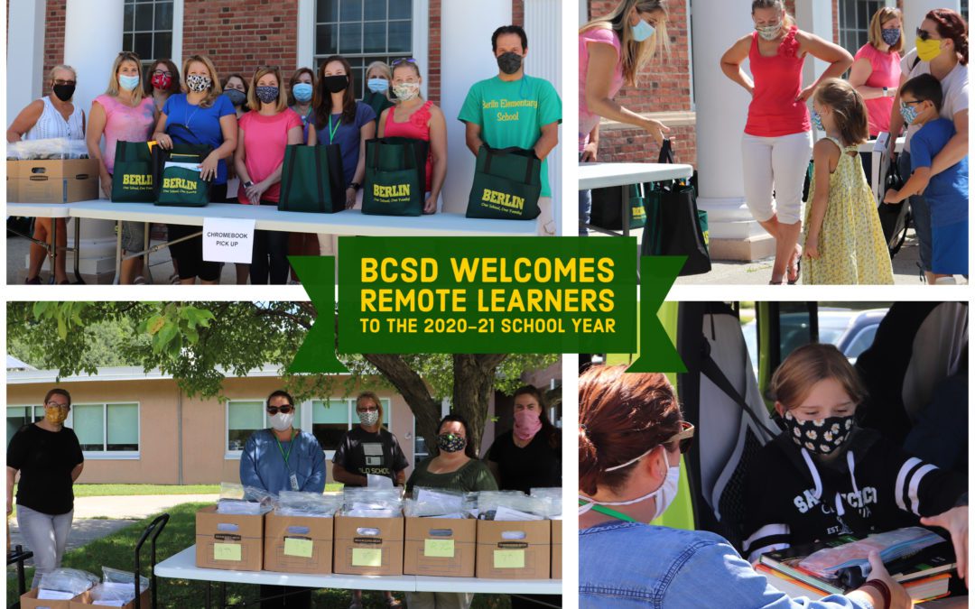 BCSD’s Remote Learners Get Prepared to Start the School Year