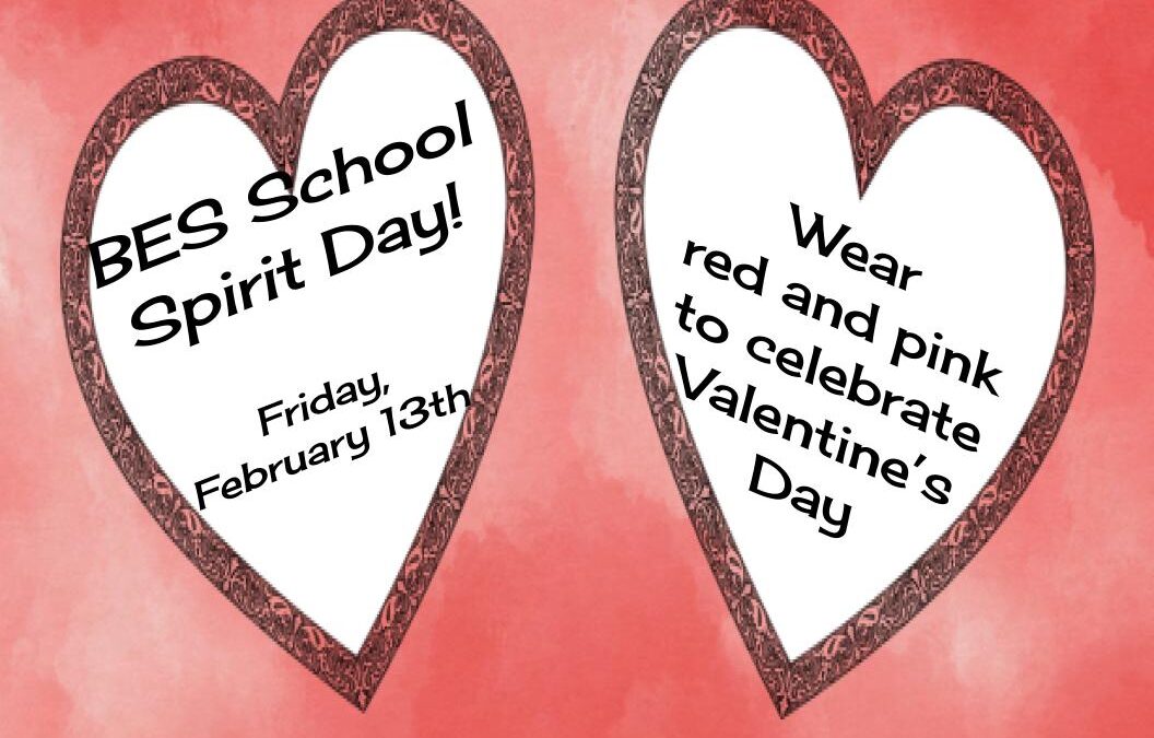 BES School Spirit Day 2/13