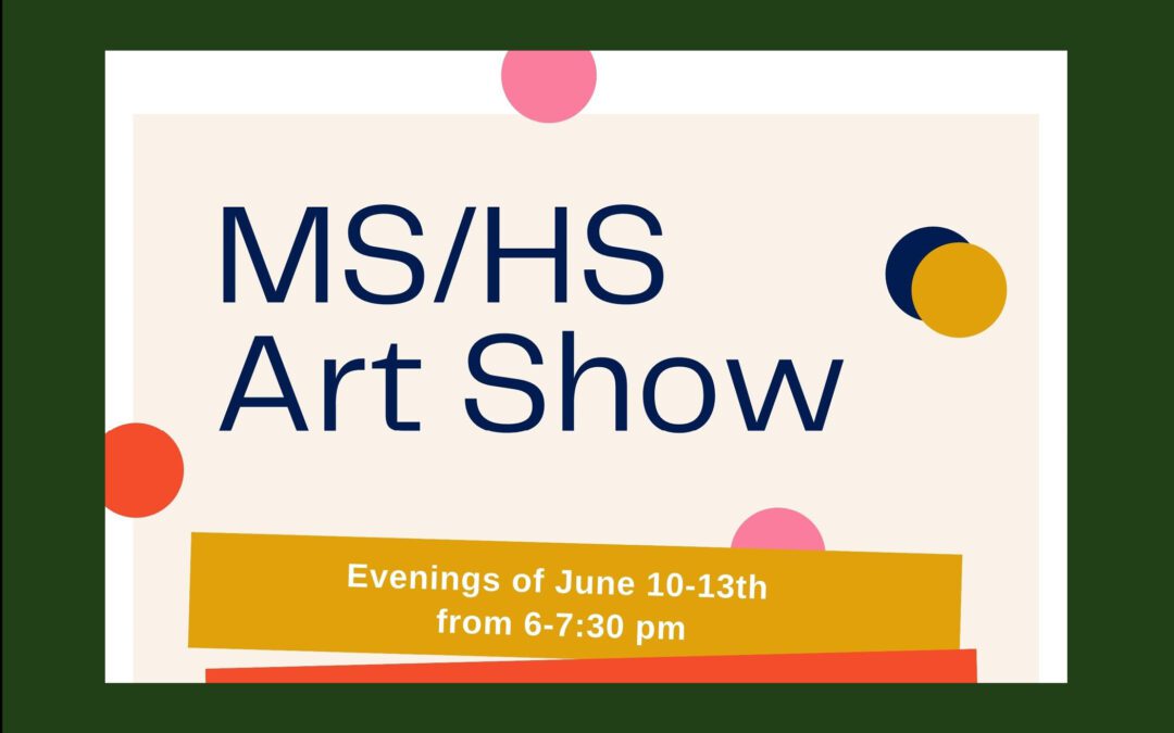 BMHS Art Show Opening Today & Find the BES Artshow Video Here