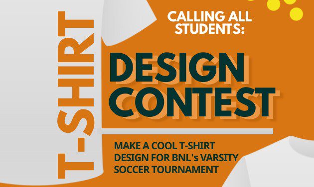 BNL Booster Club Sponsoring a T-Shirt Design Contest