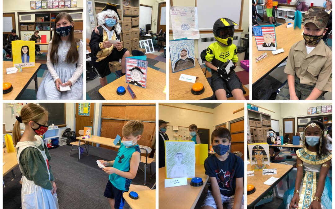Fifth Grade Living Wax Museum Biography Project