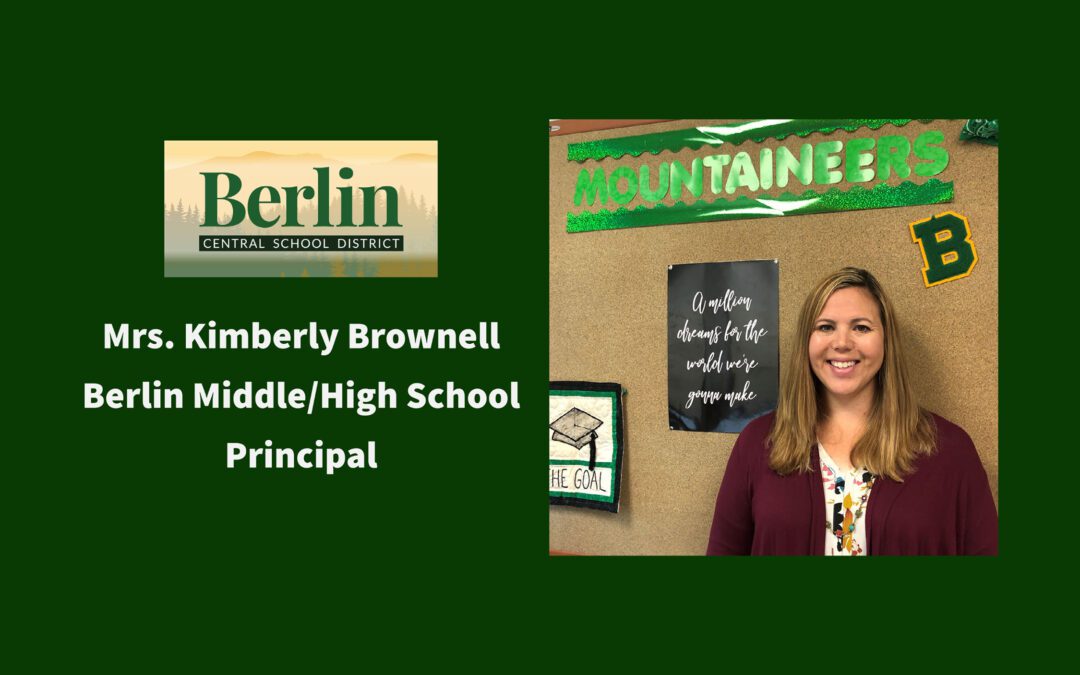 Meet Mrs. Brownell BMHS Principal