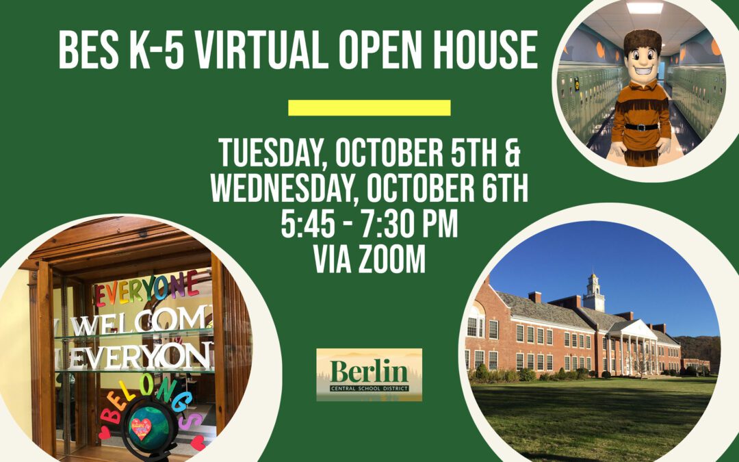 BES Announces K-5 Virtual Open House