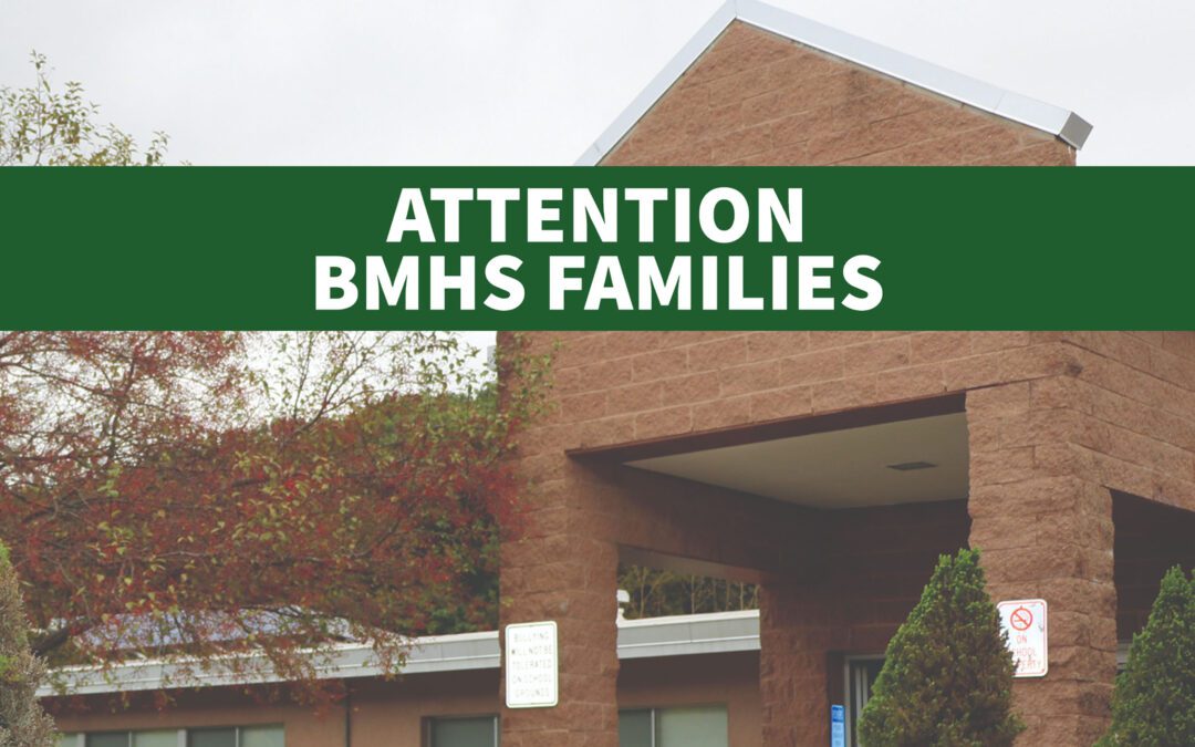 ATTENTION BMHS FAMILIES: I-Ready Assessments 10/20 &10/21