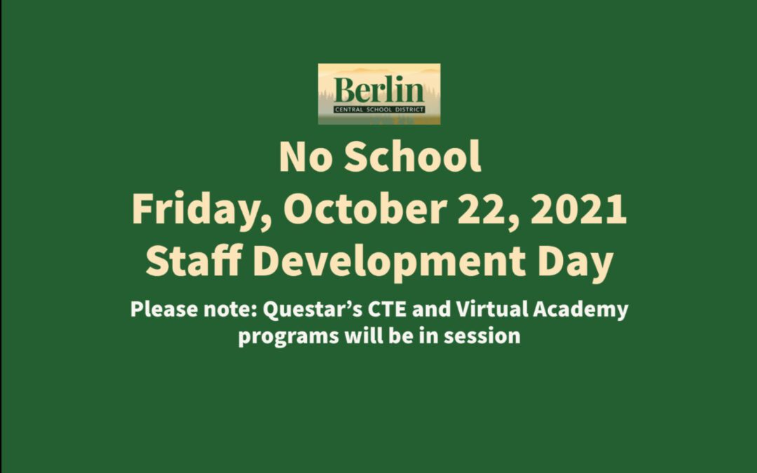 BCSD Staff Development Day 10/22