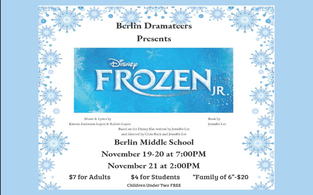Frozen Jr. Tickets on Sale!