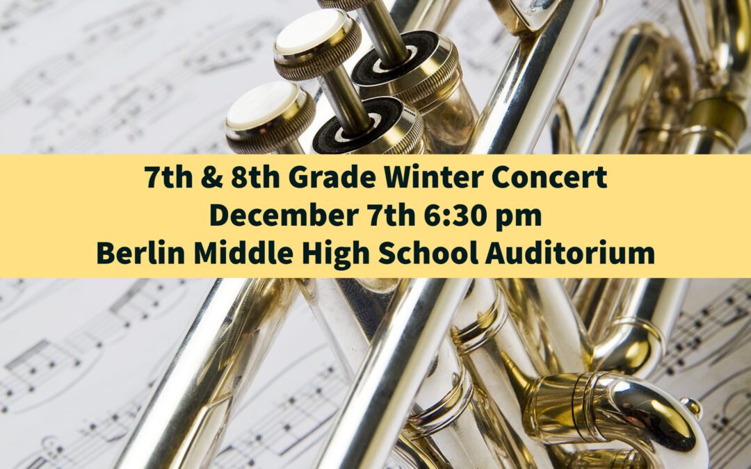 7th & 8th Grade Band and Chorus Concert 12/7