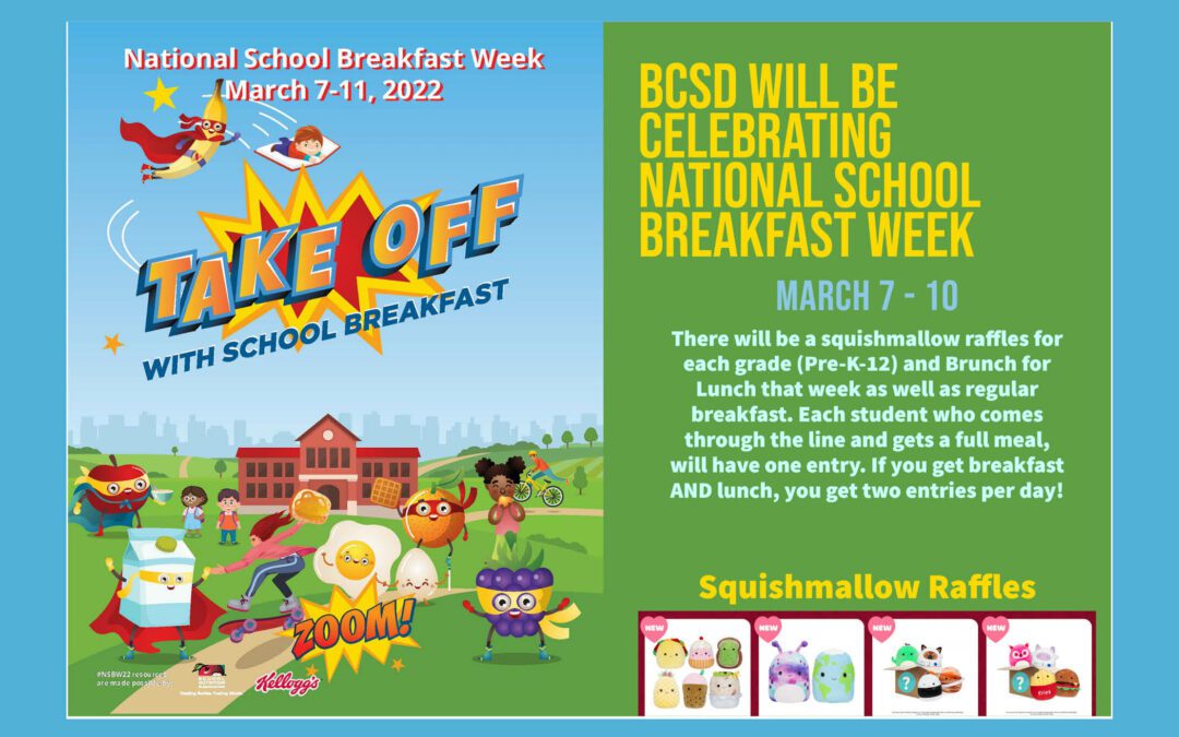 This Week Is National School Breakfast Week!