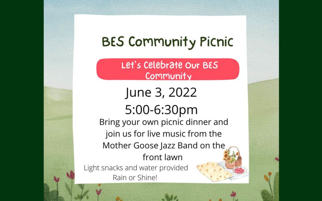 Save the Date BES Community!!
