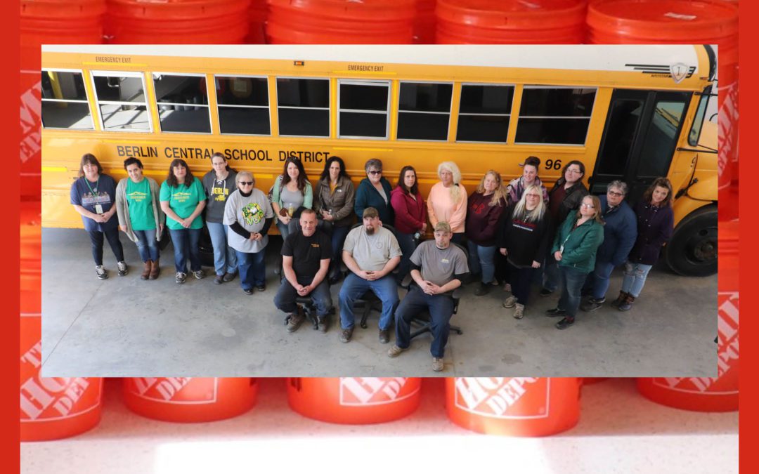 BCSD Transportation Department Wins Orange Bucket Challenge Again This Year