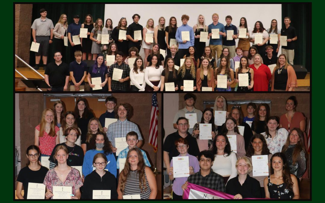 BHS 2022 NHS, NJHS and NAHS Induction Ceremony