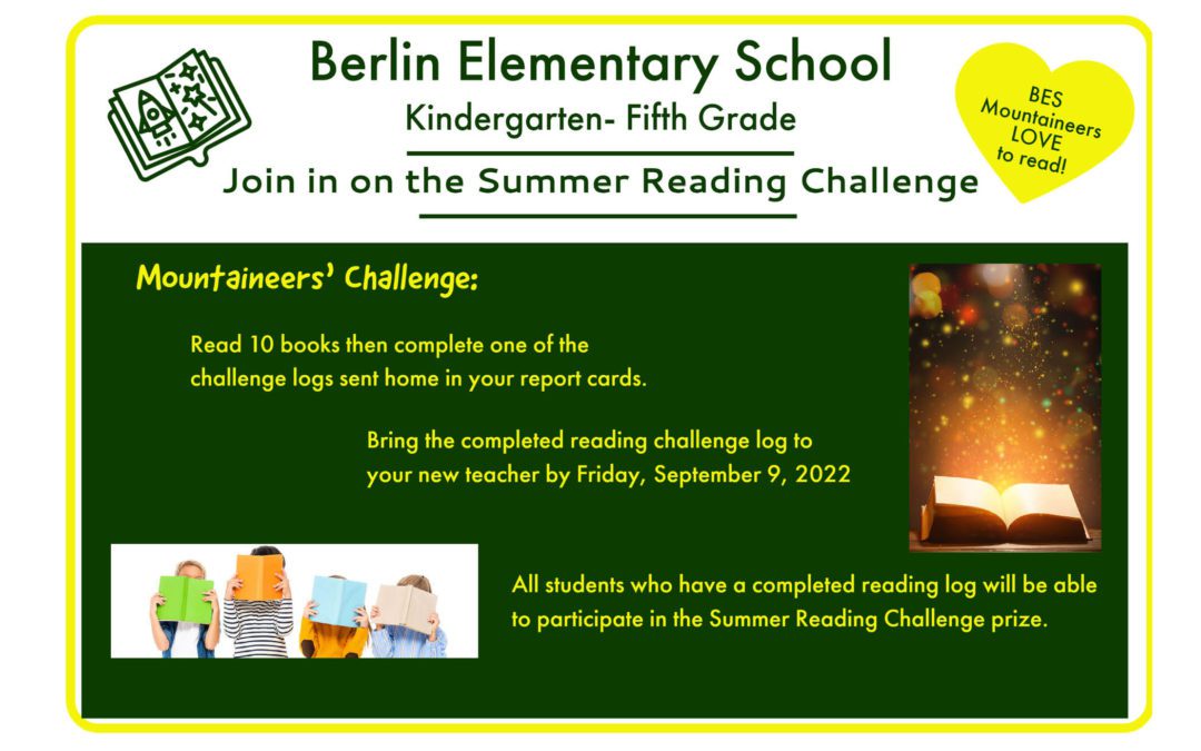 The BES Mountaineers’ Summer Reading Challenge