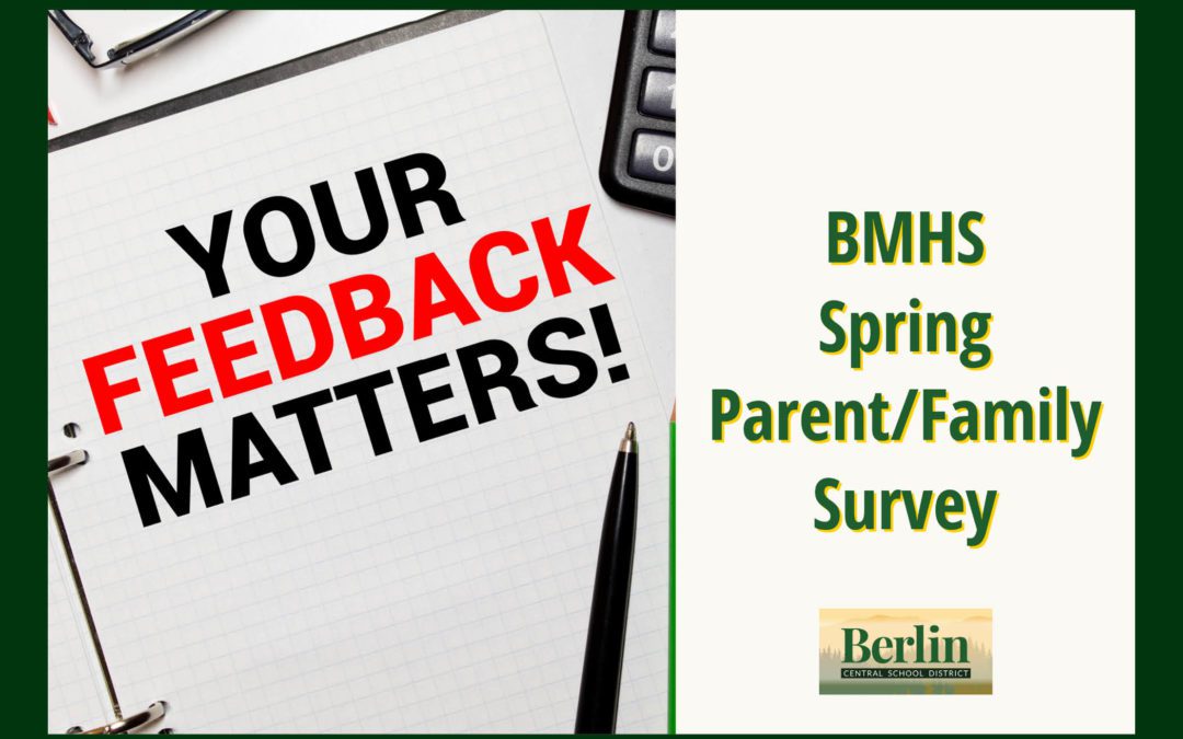 Reminder: BMHS Survey