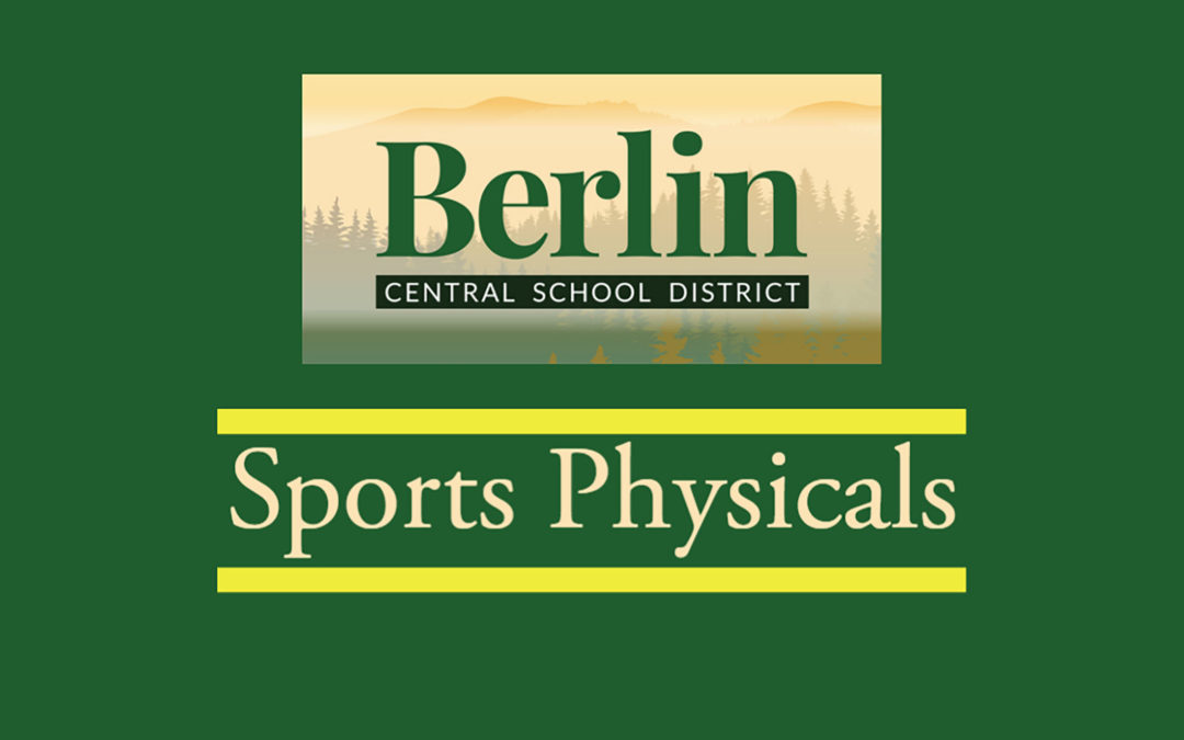 Fall 2022 Sport Physicals Available by Appointment