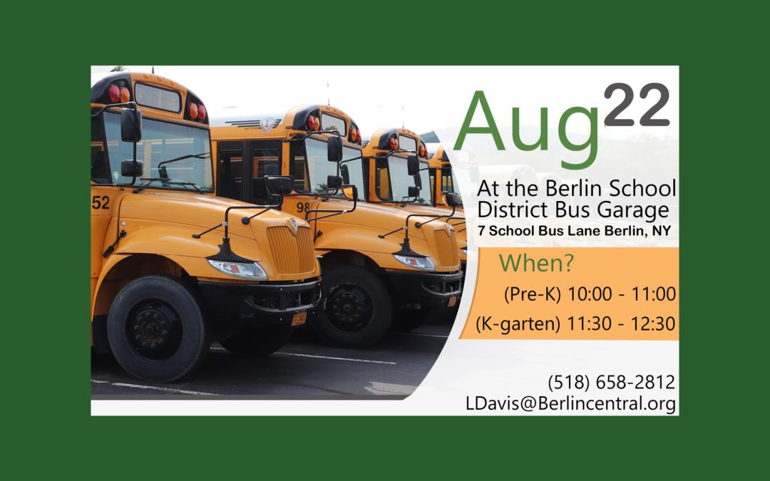 Pre-K and Kindergarten Transportation Orientation 8/22