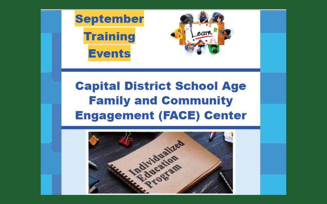 FACE Centers Offers Training Opportunities for Families