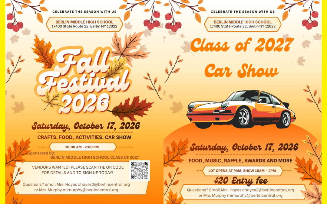 Fall Fest Saturday 10/17!