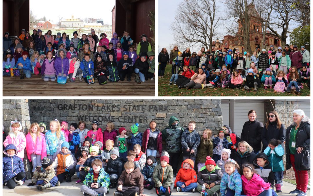 BES 4th, 3rd and 2nd Graders Take Field Trips to Historical Sites and Parks