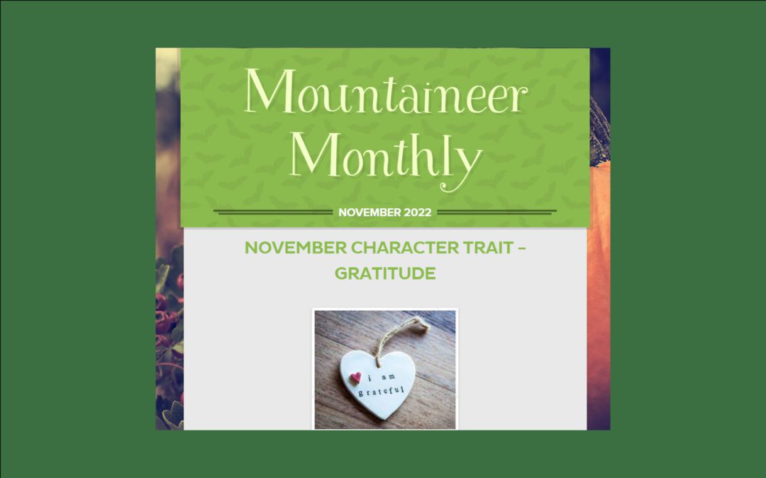November BES Mountaineer Monthly