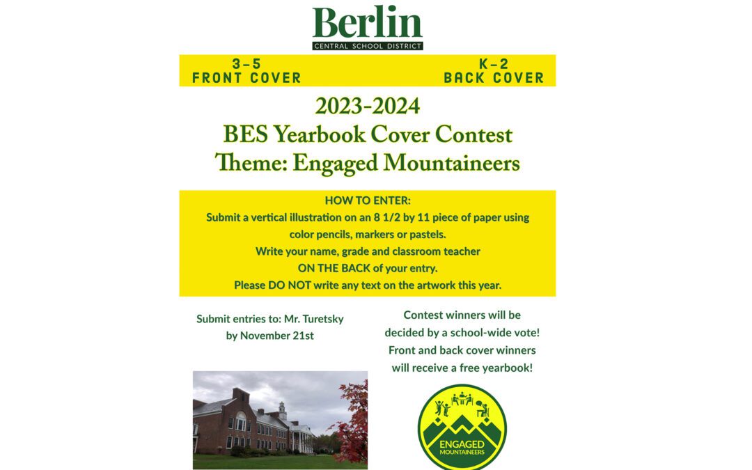 BES Announces 2023-24 Yearbook Cover Contest