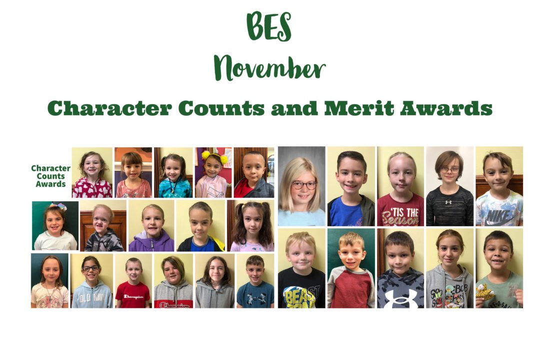 BES’ November Award Recipients