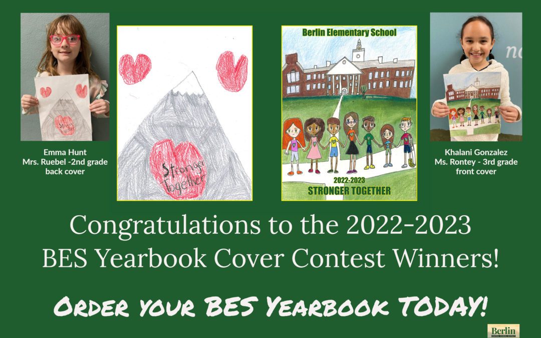 Congratulations BES Yearbook Cover Contest Winners