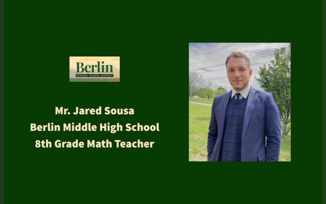 Welcome BMS Math Teacher Mr. Sousa!