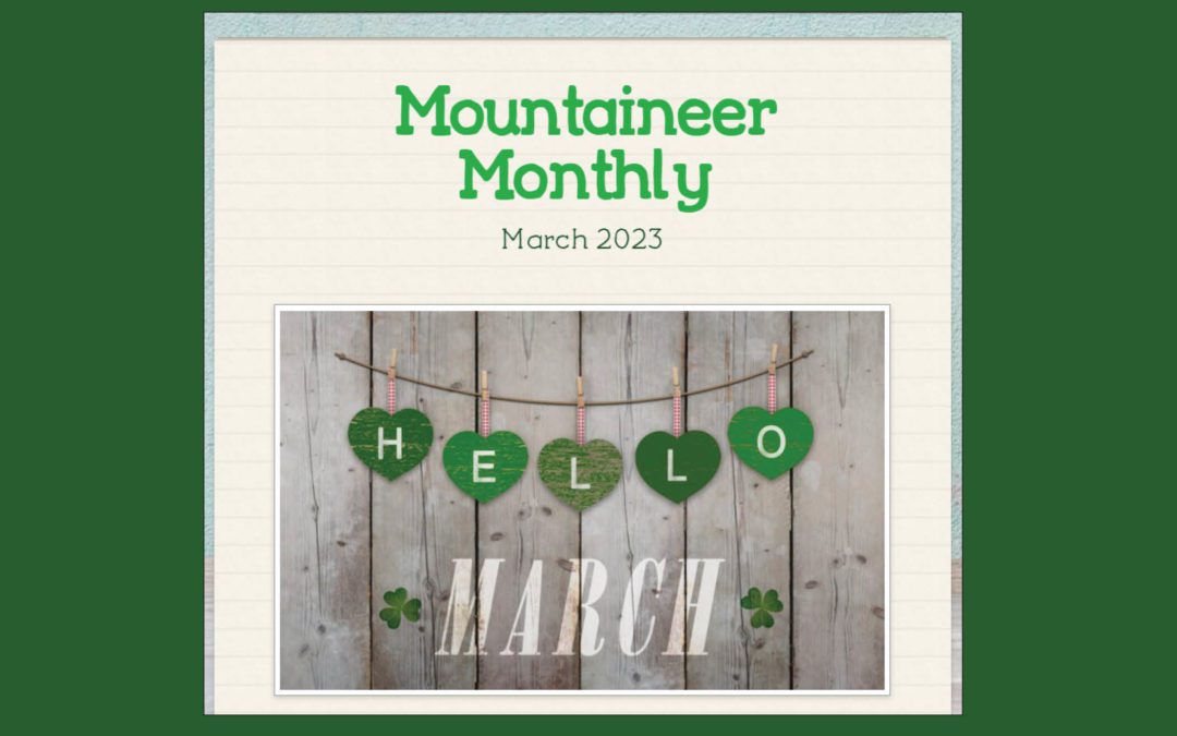 BES’ March Mountaineer Monthly