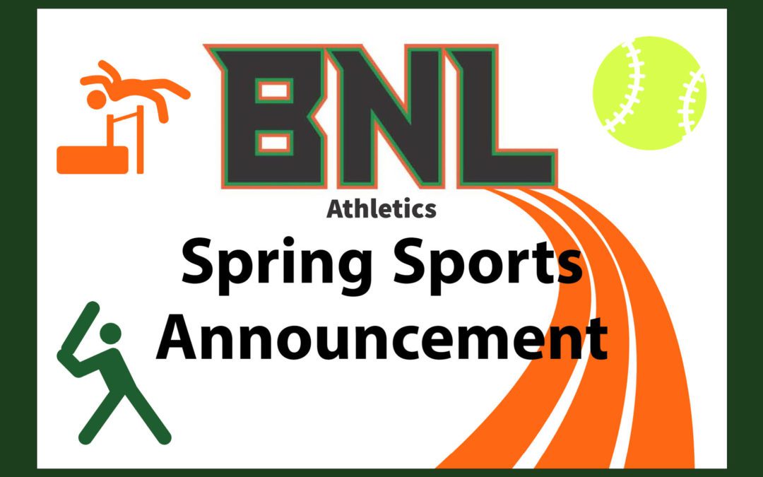 Important Spring Sports Information