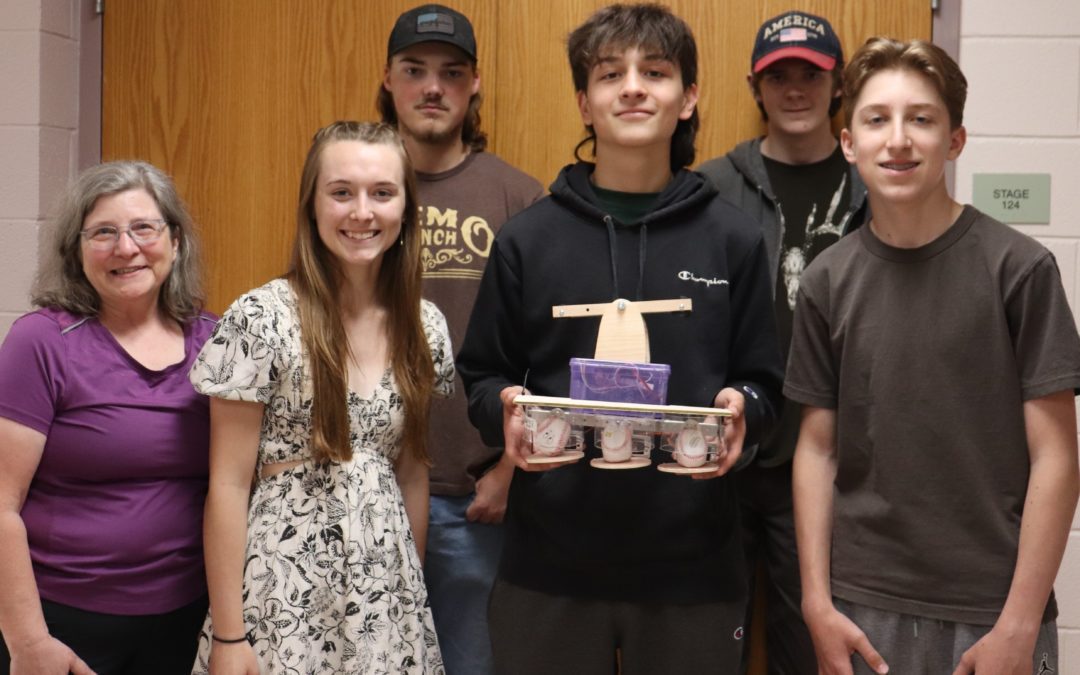 BHS CAD Class Takes 1st Place at Engineering Competition