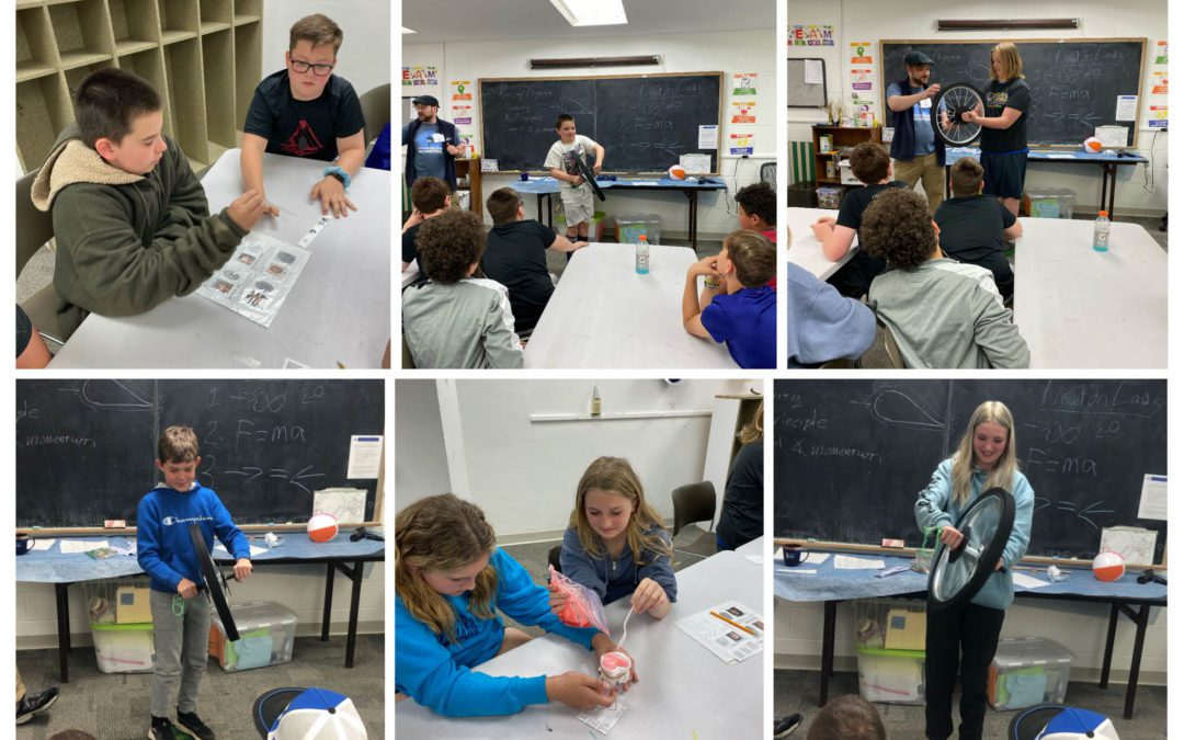 6th Grade Explores Physics and Crime Lab Investigation at MiSci