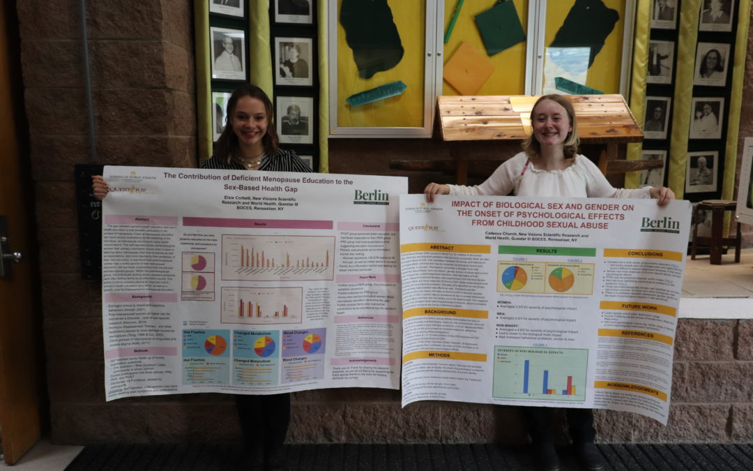 Mountaineers Present Final Project at New Visions: Scientific Research and World Health Program