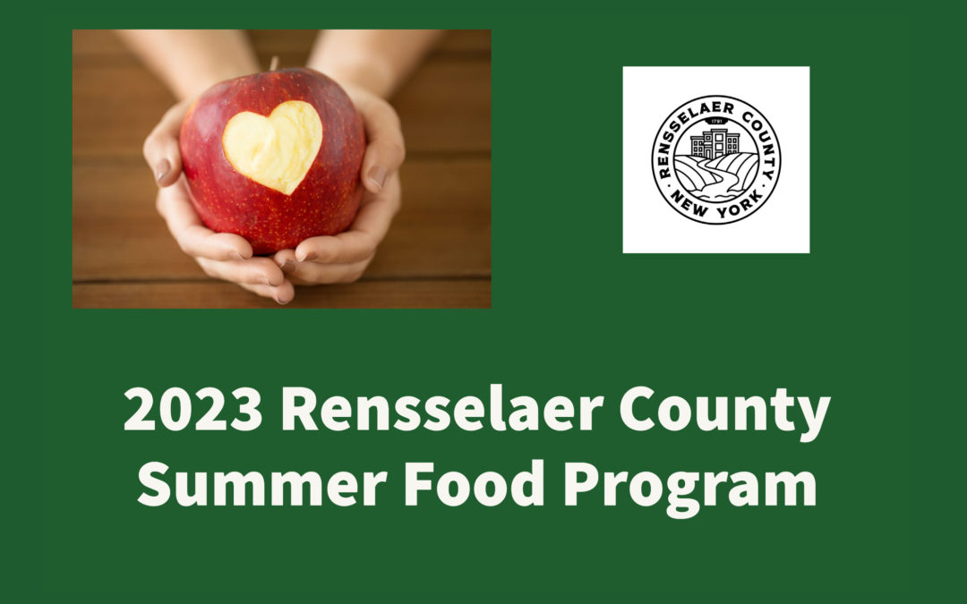 2023 Rensselaer County Summer Food Program