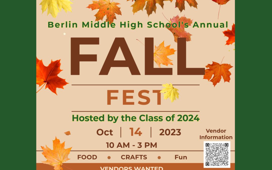 BMHS’ Annual Fall Fest October 14th!