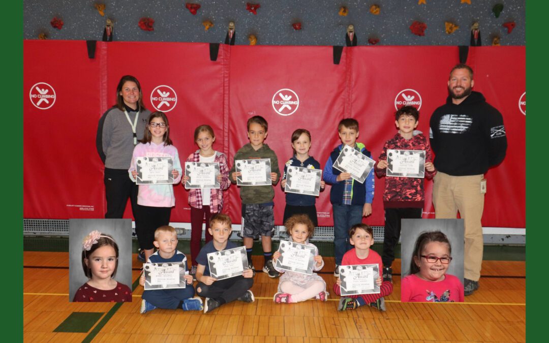 BES Announces September’s PE Students of the Month!