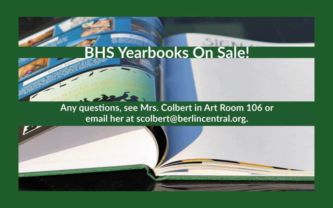 BHS Yearbooks Still Available!